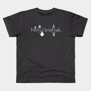 Merry ChristMask Kids T-Shirt